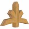 Ekena Millwork Davenport Rough Sawn Timber Gable Bracket, Western Red Cedar, 48"W x 30"H x 6"D x 6"F, 15/12 Pitch GBW048X30X0606DAV00RWR - alternate 4